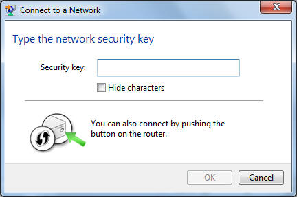 how to connect using wps on windows 7