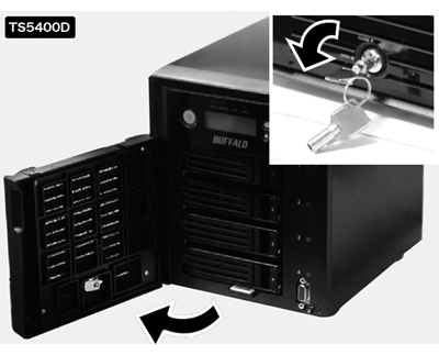TeraStation 5000 - How to replace a hard drive and rebuild a RAID 